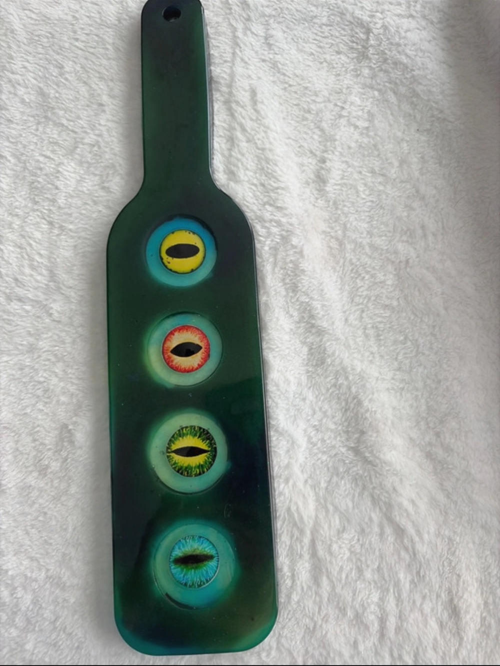 Handmade All Eyes On the Board that Glows in the Dark!